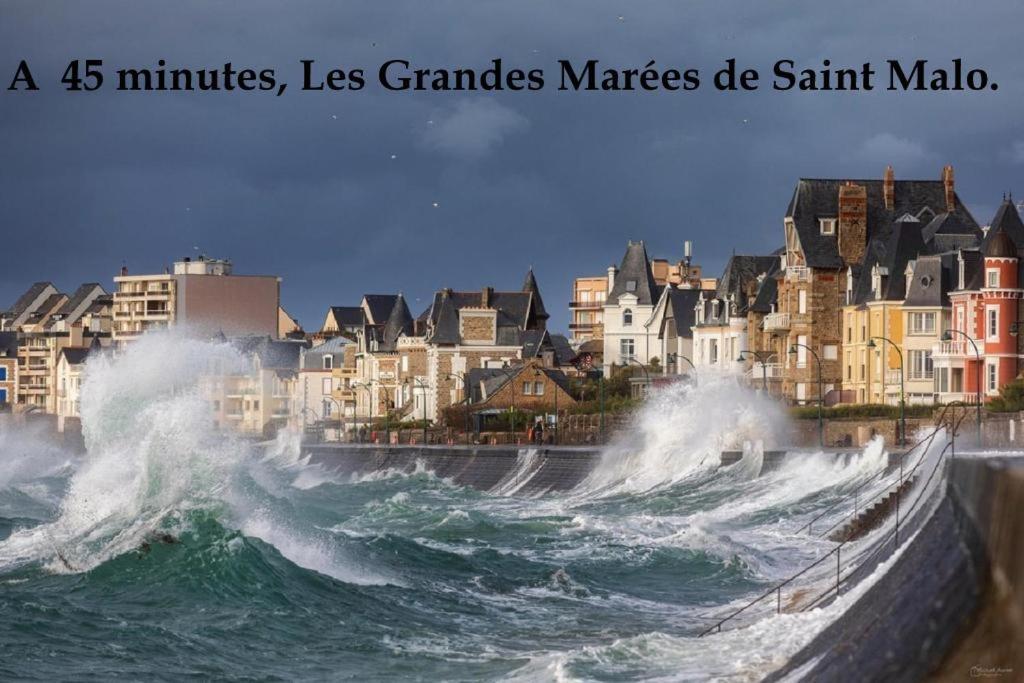 Huisnes-sur-Mer Vue Exceptionnelle Sur Le Mont Saint Michel 빌라 외부 사진